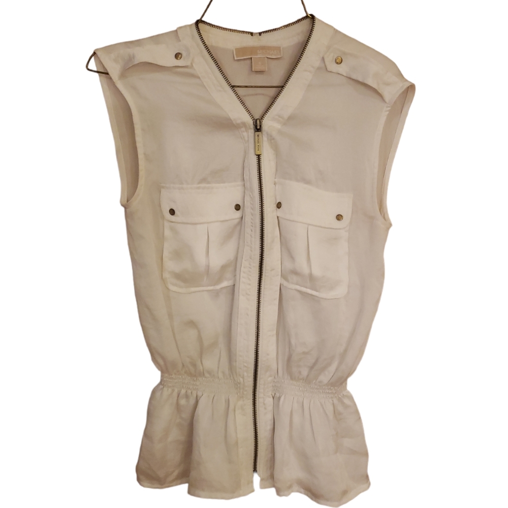 Michael Kors Women's Small Sleeveless Blouse
